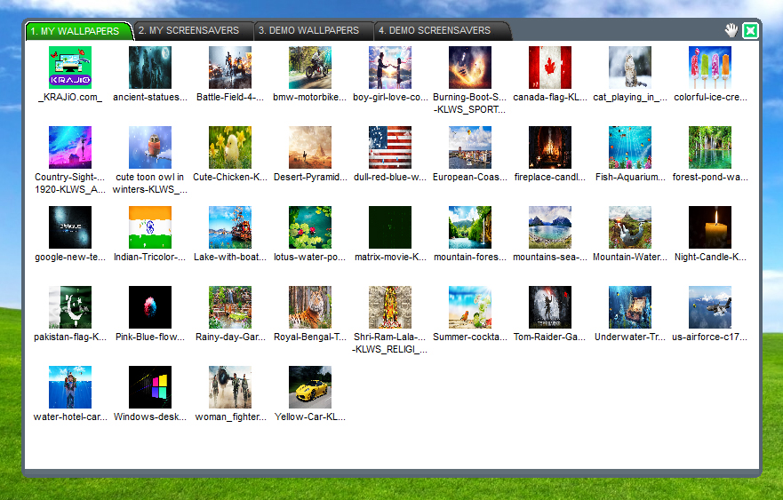 KRAJiO Live Wallpaper Suite Windows 11 download